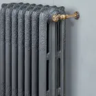 Radiator Hidraulik Gize me 3 Kolona të Dekoruara - Vanilinë Viadurini
