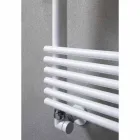 Ngrohës për Horizontal Radiator për Peshqir në Projektim Çeliku 750 W - Nibbio Viadurini