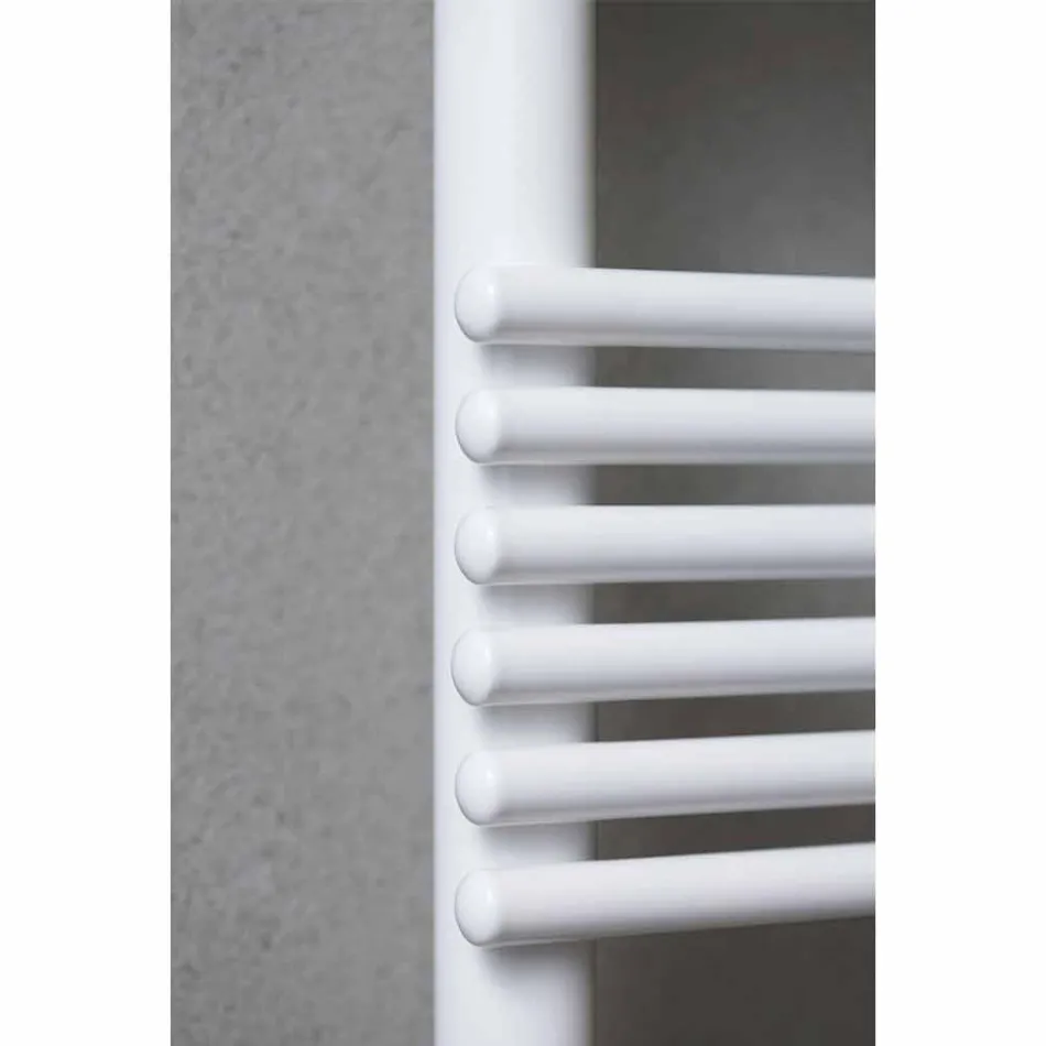 Ngrohës për Horizontal Radiator për Peshqir në Projektim Çeliku 750 W - Nibbio Viadurini