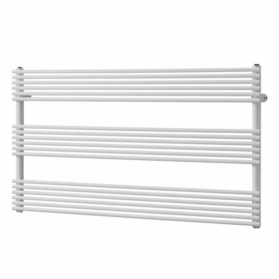 Ngrohës për Horizontal Radiator për Peshqir në Projektim Çeliku 750 W - Nibbio Viadurini