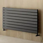 Radiator i vetëm hidraulik në çelik me karbon të zi Prodhuar në Itali - Ciro Viadurini