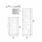 Radiator modern vertikal i dizajnit vertikal deri në 903 W - Scuba Viadurini