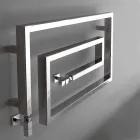 Radiator hidraulik i kromuar me krom dizajn Snake Scirocco H Viadurini