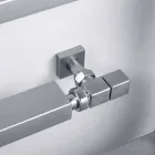 Radiator hidraulik i kromuar me krom dizajn Snake Scirocco H Viadurini