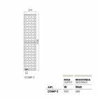 Tullë nga Scirocco H Viadurini