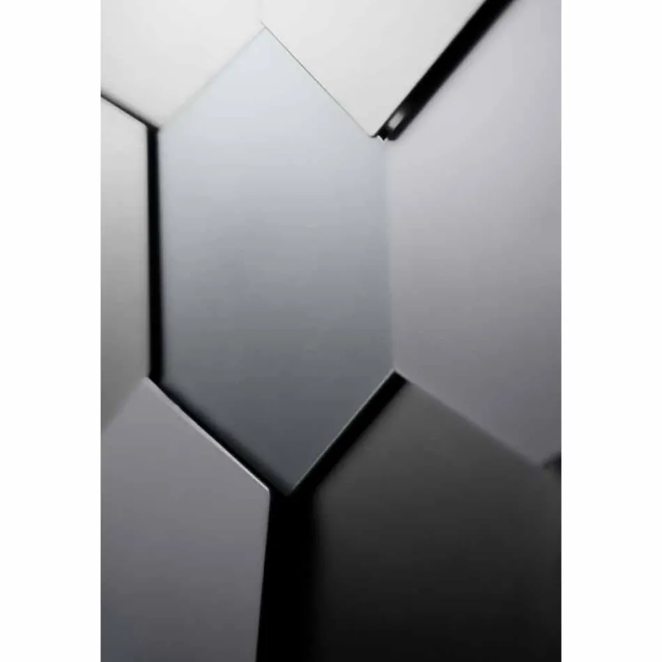 Dizajnimi Modern i Radiatorit në Çelik Vertikal Vertikal 834 Watt - Mjaltë Viadurini