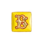 Rosenthal Versace Alfabet 6 Kupa Porcelani Sheshta katror - Alfabet Viadurini