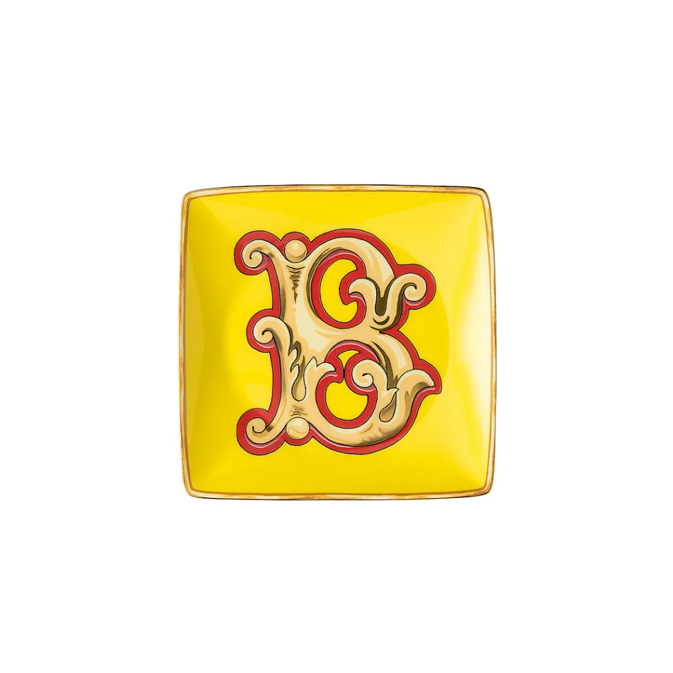 Rosenthal Versace Alfabet 6 Kupa Porcelani Sheshta katror - Alfabet Viadurini