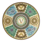 Rosenthal Versace Barocco Mozaic Placeholder Diametri i pjatës 33 cm - Mozaik Viadurini
