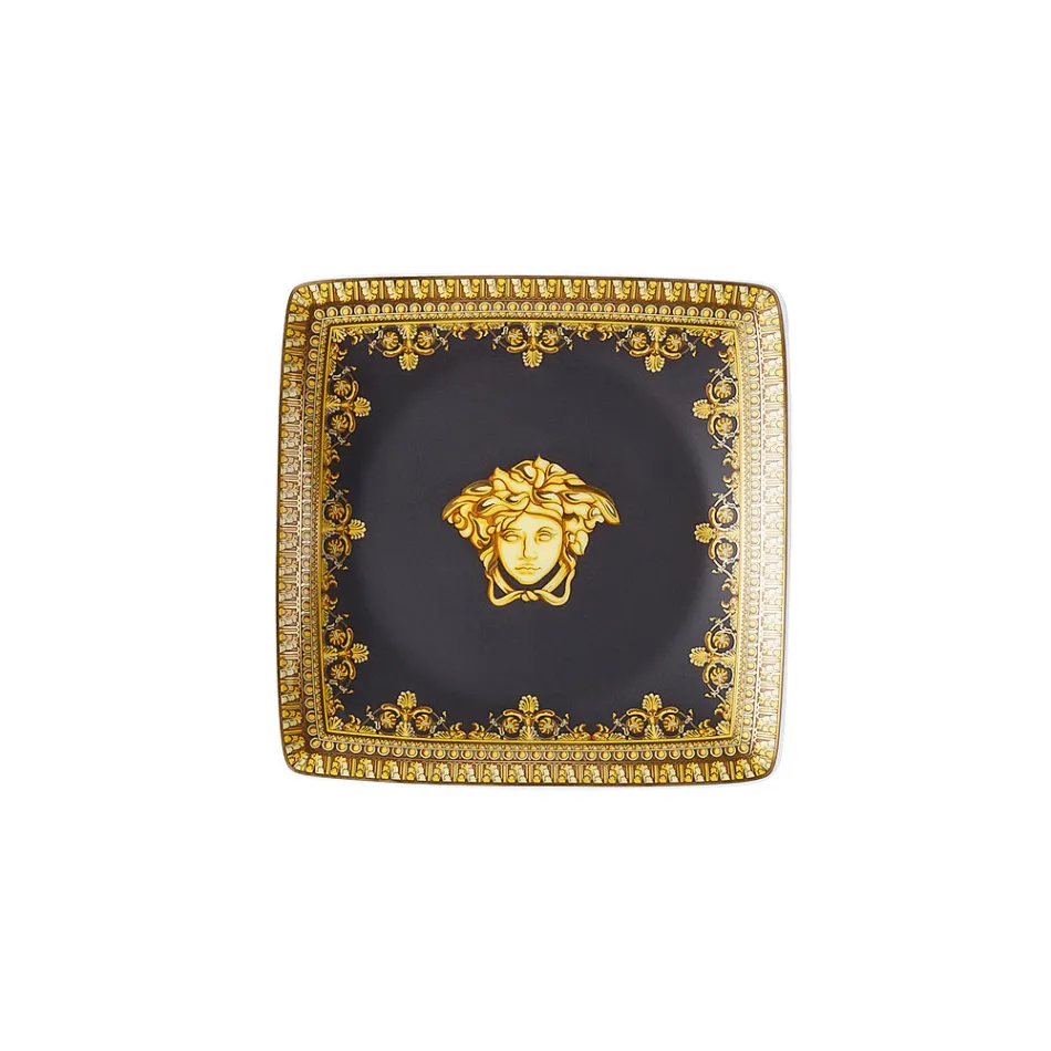 Rosenthal Versace I Love Baroque 6 Kupa Porcelani me Shesh të sheshtë - Barok Viadurini