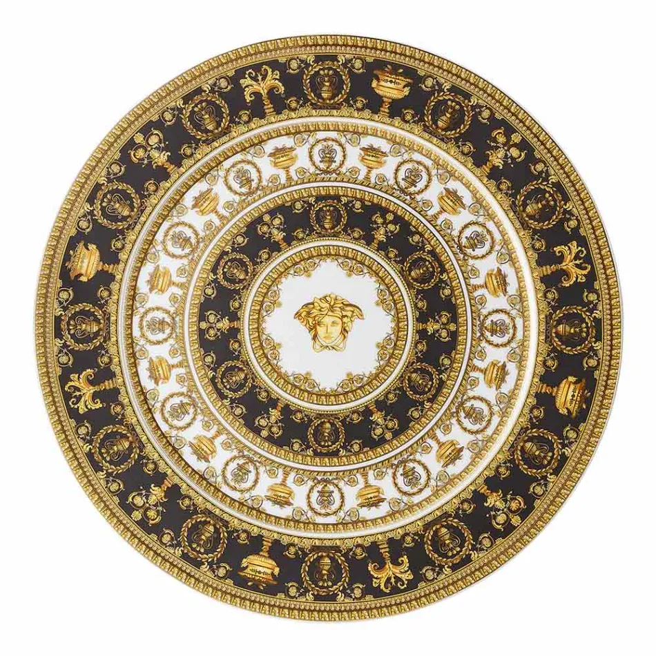 Rosenthal Versace I Love Baroque Place Card Diametri i pjatës 33 cm - Barok Viadurini