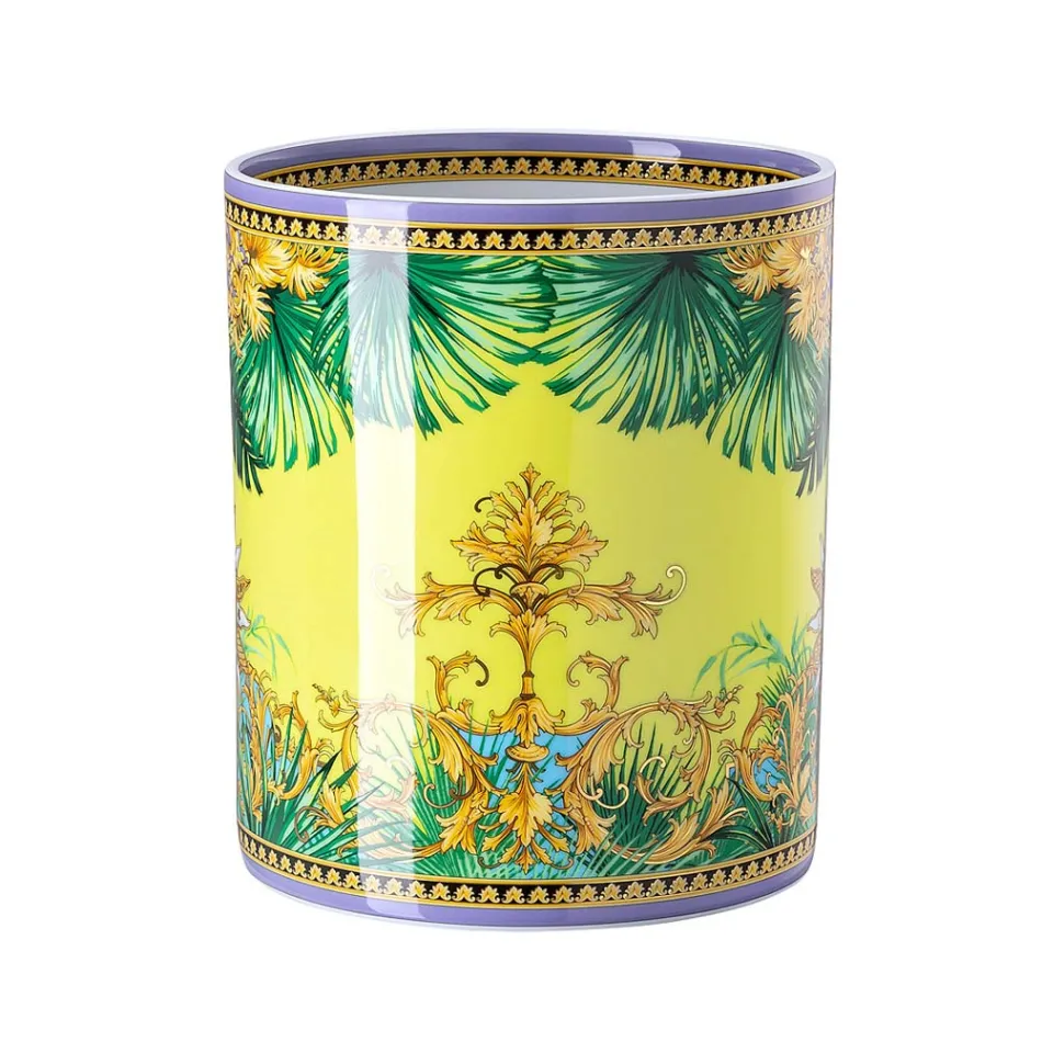 Vazo Porcelani Rosenthal Versace Jungle Animalier - Animalier Viadurini