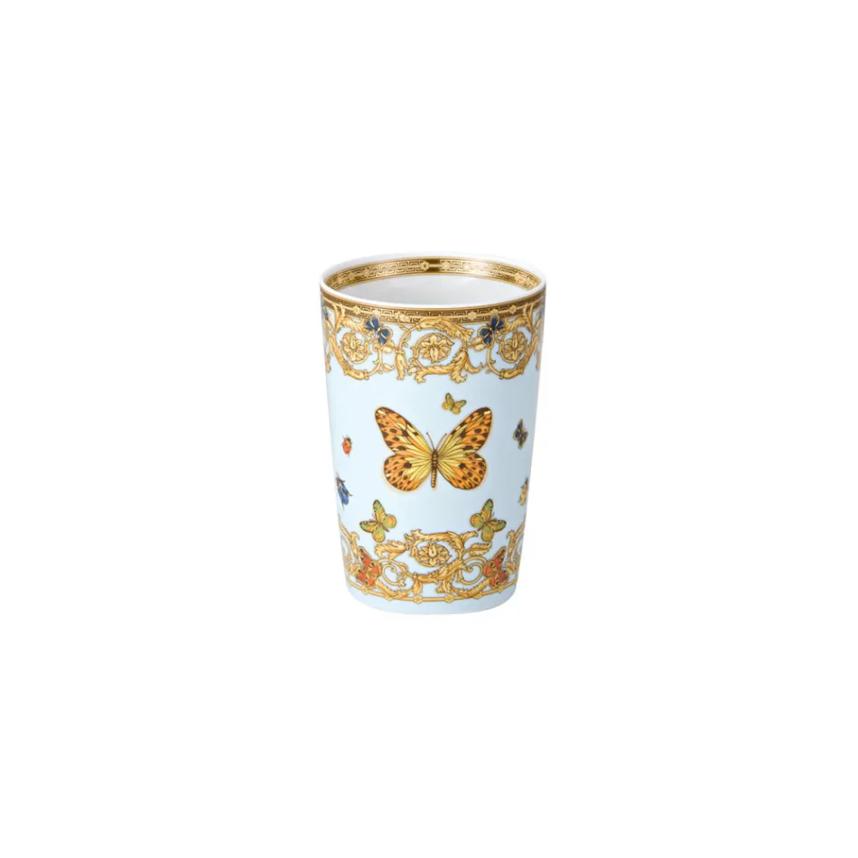 Rosenthal Versace Le Jardin 4 gota pa dorezë me elementë natyralë - Medusa Viadurini