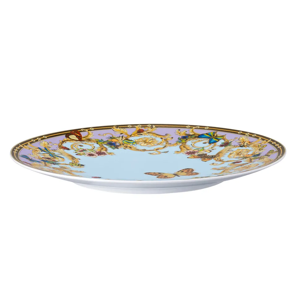 Rosenthal Versace Le Jardin Karta Vendi Diametri i Pllakës 33 cm në Porcelan - Jardin Viadurini