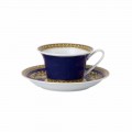Rosenthal Versace Medusa Blue filxhan çaji prej porcelani me dizajn modern