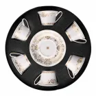 Set filxhan çaji porcelani Rosenthal Versace Medusa Gala 6 copë Viadurini