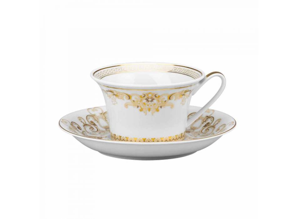 Rosenthal Versace Medusa Gala Design filxhan çaji prej porcelani Viadurini
