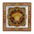 Kupa porcelani Rosenthal Versace Medusa Rosso 22 cm, dizajn luksoz