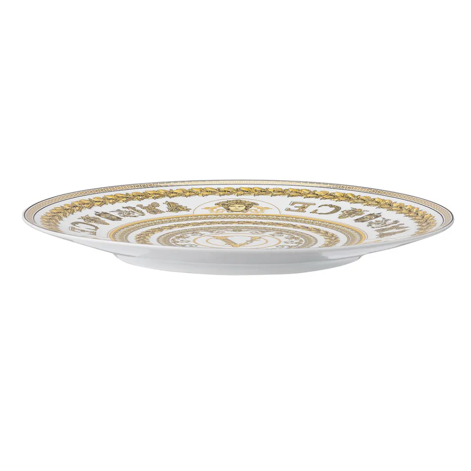Rosenthal Versace Virtus Gala Placeholder Diametri i pjatës 33 cm në porcelan - barok Viadurini