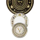 Rosenthal Versace Virtus Gala Placeholder Diametri i pjatës 33 cm në porcelan - barok Viadurini