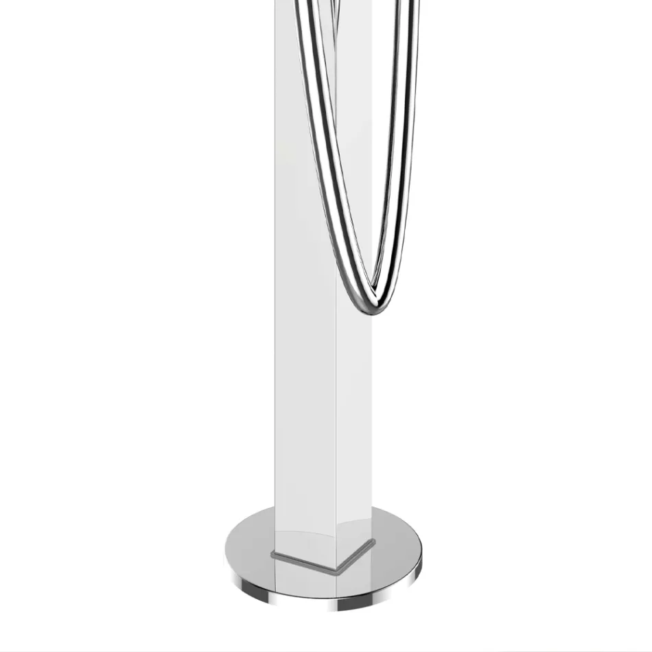 Çezmat e dyshemesë Mikser banjoje me një levë - Erik Viadurini