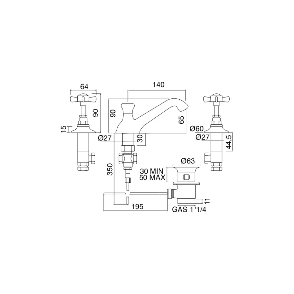 Rubineti i legenit prej tunxhi me 3 vrima, stili Vintage, Prodhuar në Itali – Katerina Viadurini