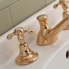 Tap lavamani prej bronzi me 3 vrima Vintage Prodhuar në Itali – Klarisa Viadurini