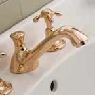 Tap lavamani prej bronzi me 3 vrima Vintage Prodhuar në Itali – Klarisa Viadurini