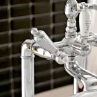 Rubineti i vaskës në dysheme me dush dore prej tunxhi Prodhuar në Itali - Noriana Viadurini