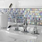 Rubineti vintage i legenit me 3 vrima në tunxh Vintage Prodhuar në Itali - Elisea Viadurini