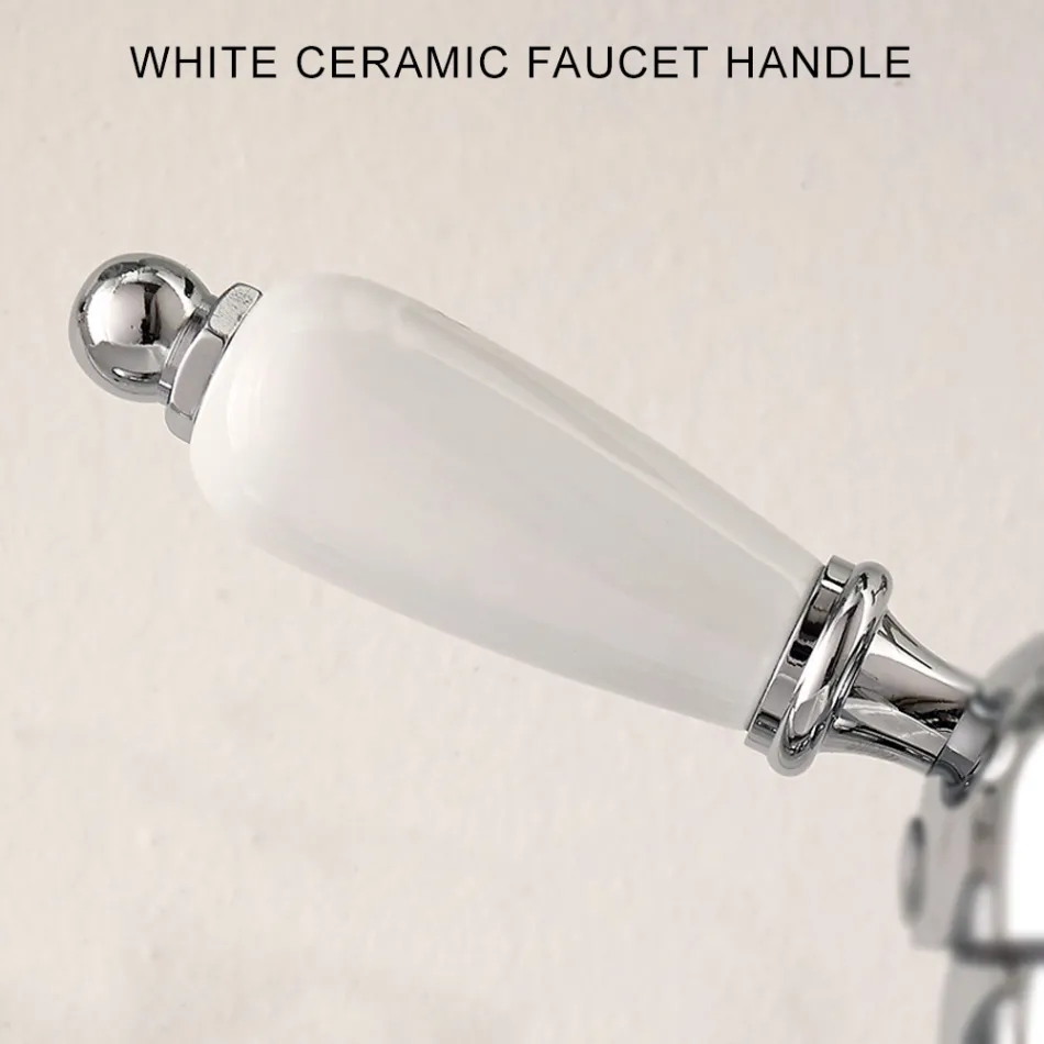 Trokitje klasike e bidetit me një vrimë me leva tunxhi të punuar me dorë - Noriana Viadurini