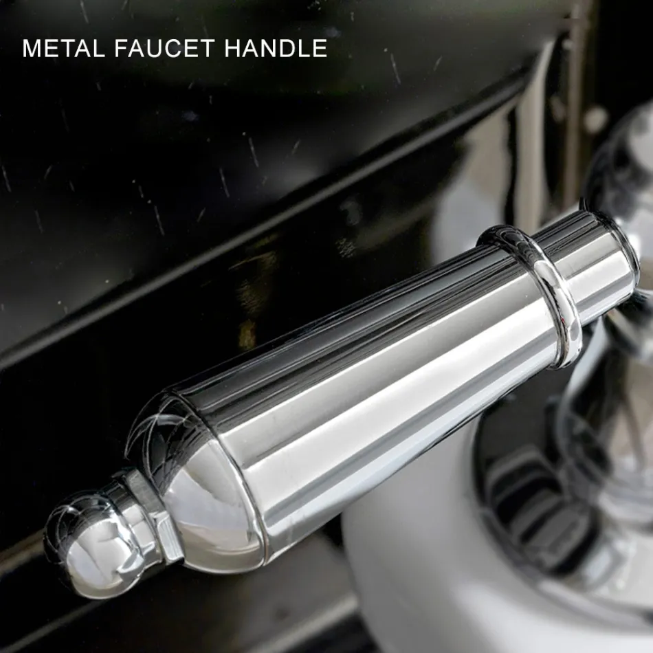 Trokitje klasike e bidetit me një vrimë me leva tunxhi të punuar me dorë - Noriana Viadurini