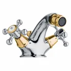 Trokitje e bidetit me një vrimë në modelin klasik prej bronzi prodhuar në Itali - Lisca Viadurini