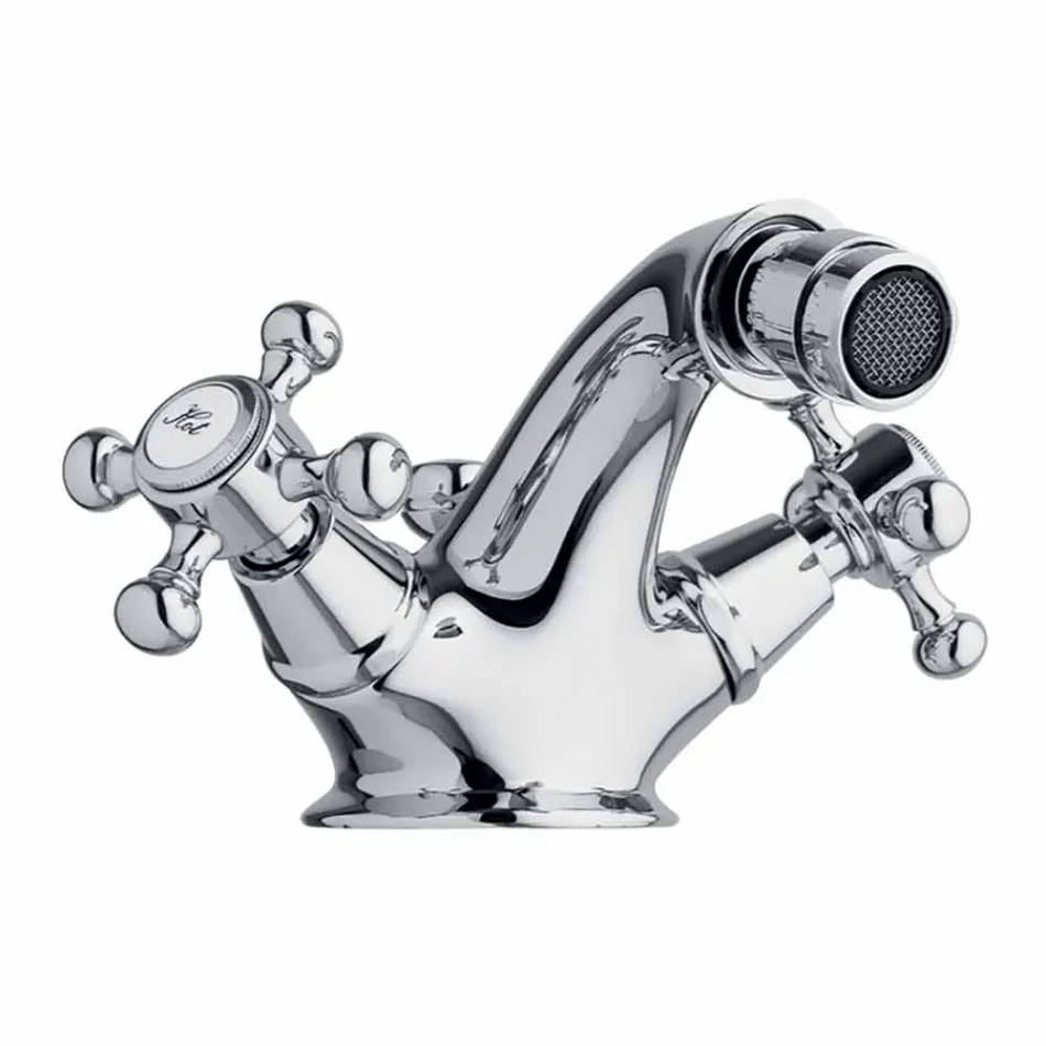 Trokitje e bidetit me një vrimë në modelin klasik prej bronzi prodhuar në Itali - Lisca Viadurini