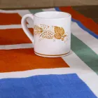 Hand Painted Hemp Runner Pije unike italiane e artit - Markat Viadurini