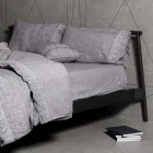 Çanta ruajtëse me mbulesë prej liri me dantella dhe kopsa Sinergia - Energis Viadurini