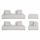 Lounge me qoshe të jashtme të dizajnit modern në pëlhurën e shtëpisë - Benito Viadurini