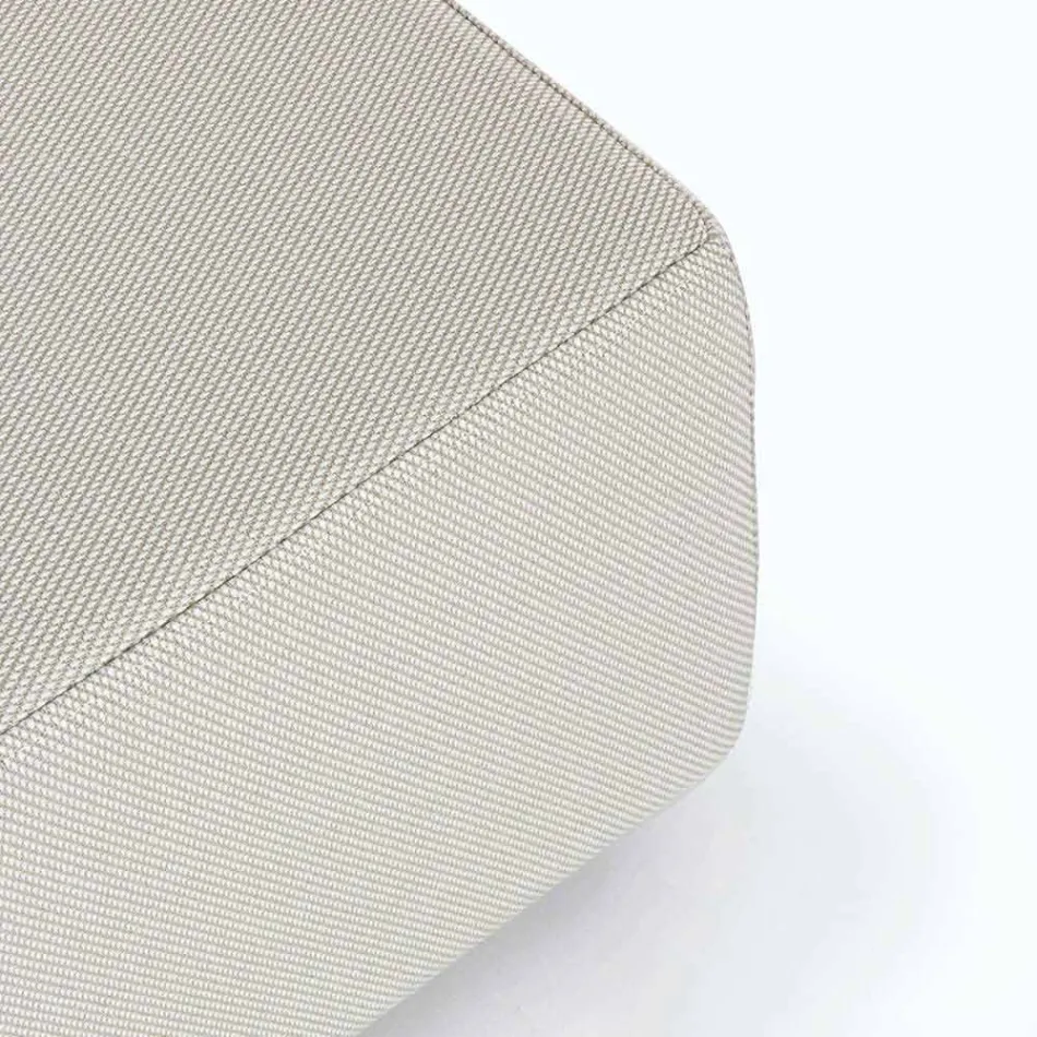 Lounge me qoshe të jashtme të dizajnit modern në pëlhurën e shtëpisë - Benito Viadurini