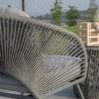 Sallon i perbere nga 2 kolltuqe me tavoline kafeje - valixhe Viadurini