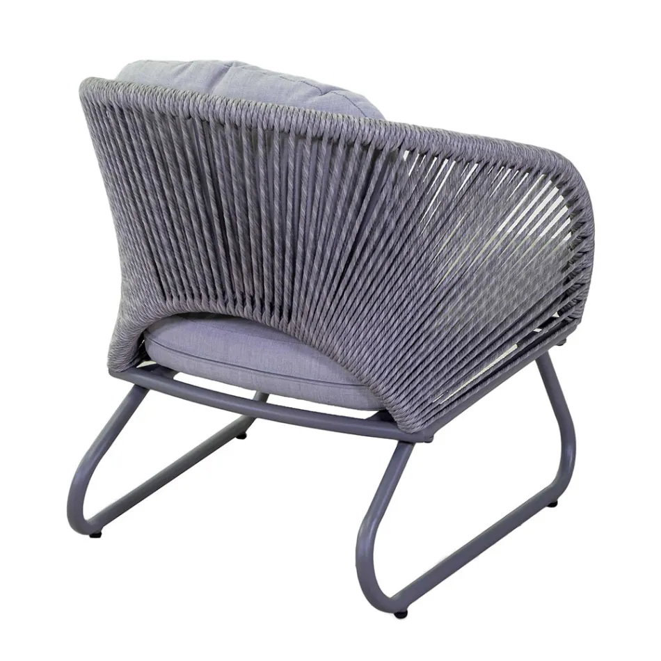 Sallon i perbere nga 2 kolltuqe me tavoline kafeje - valixhe Viadurini