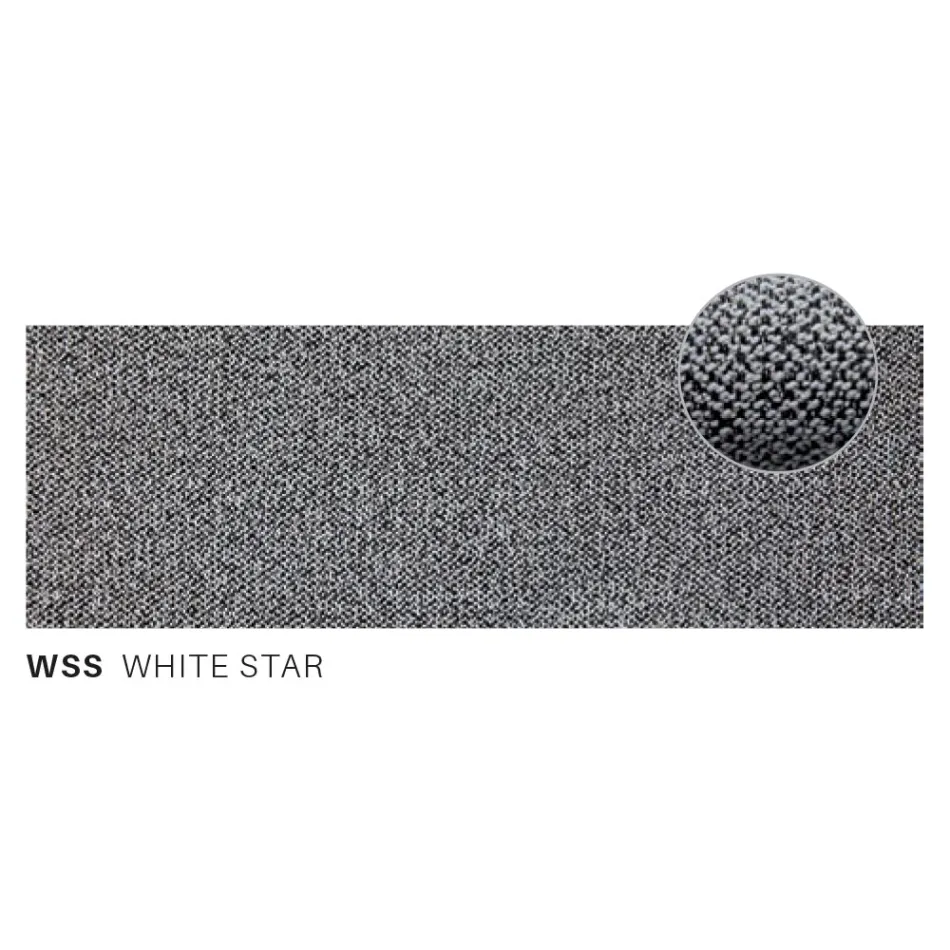 Dhomë dite në natyrë me divan dhe 2 kolltuqe në pëlhurë e prodhuar në Itali - Suki Viadurini