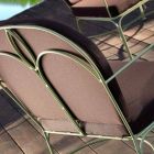 Sallon në natyrë me strukturë hekuri të punuar me dorë prodhuar në Itali - Melinda Viadurini
