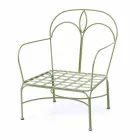 Sallon në natyrë me strukturë hekuri të punuar me dorë prodhuar në Itali - Melinda Viadurini