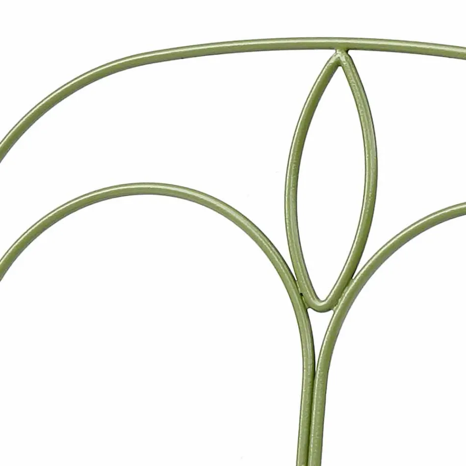 Sallon në natyrë me strukturë hekuri të punuar me dorë prodhuar në Itali - Melinda Viadurini