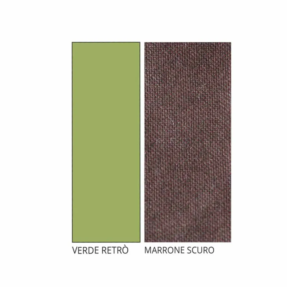 Sallon në natyrë me strukturë hekuri të punuar me dorë prodhuar në Itali - Melinda Viadurini