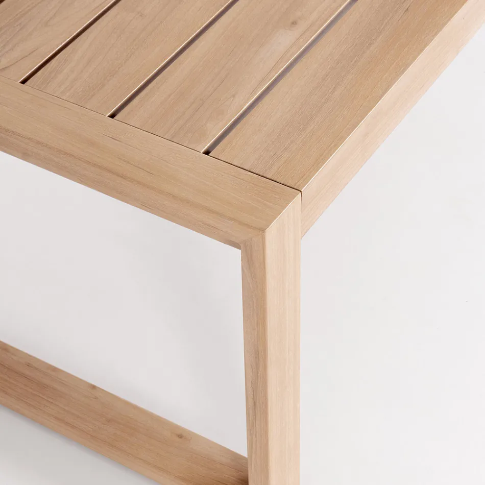 Kopsht sallon me 1 divan, 2 kolltuqe dhe 1 tavoline kafeje - Plan Viadurini