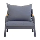 Kopsht Kopshti me 2 kolltuqe, 1 divan dhe 1 tavoline alumini - Minni Viadurini