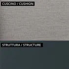 Sallon kopshti me 2 kolltuqe dhe 1 divan 2-vendesh Made in Italy - Fontana Viadurini