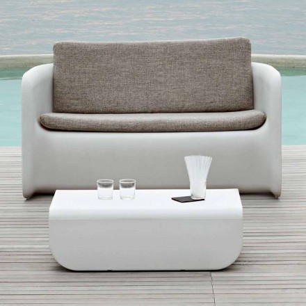 Made in Italy Design Garden Lounge, Divan dhe Tavolinë Kafeje - Nova nga Myyour Viadurini
