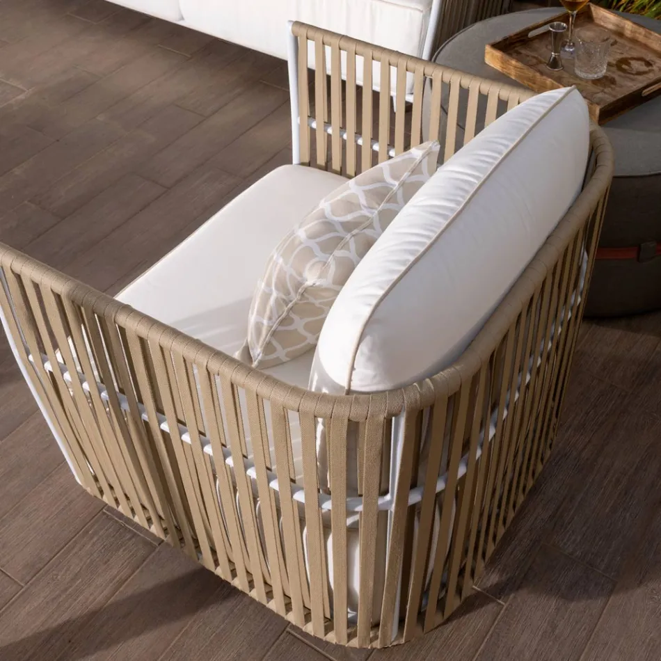 Kopshti i Kopshtit në Alumin dhe Pëlhurë të Bardhë - Eugene Viadurini